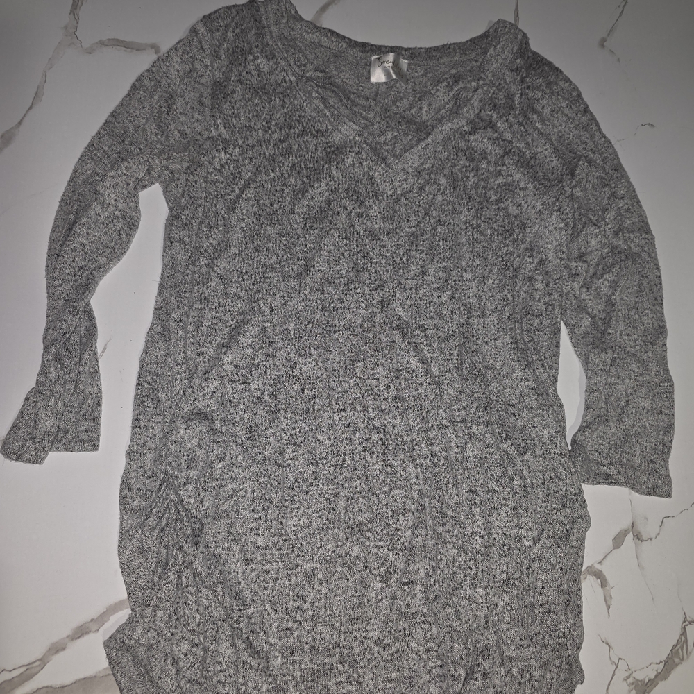 Siren Lily Gray Women's Maternity Top
